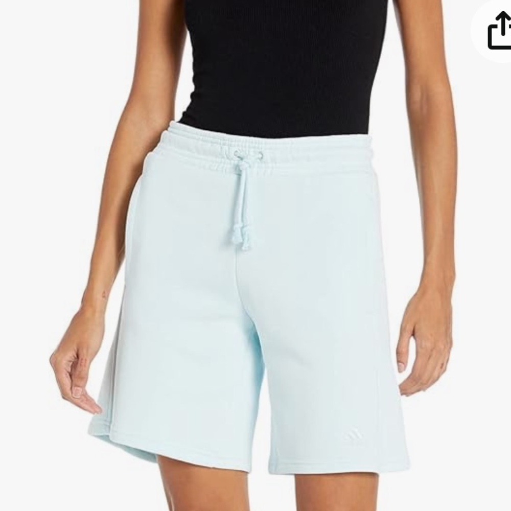 50%offw❤️ New Adidas Women's Sportswear XS Fleece Shorts NWT